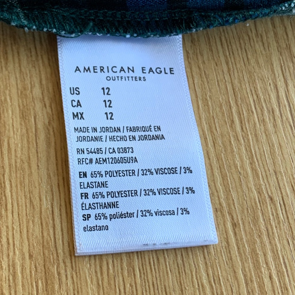 AEO Plaid Skirt - Picture 9 of 9
